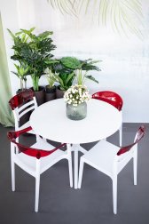 Стол пластиковый Sky Table Ø105, белый, Ø1050х740 мм