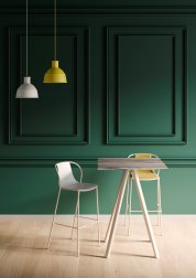 Стул пластиковый барный Gaber Kasia Stool 76 бежевый