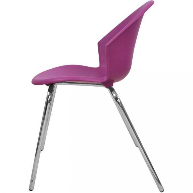Стул пластиковый Italseat Smile-4 фиолетовый