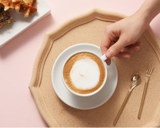 Кофейная пара для двойного капучино