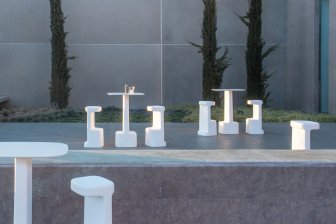 Стол ламинированный барный Serif