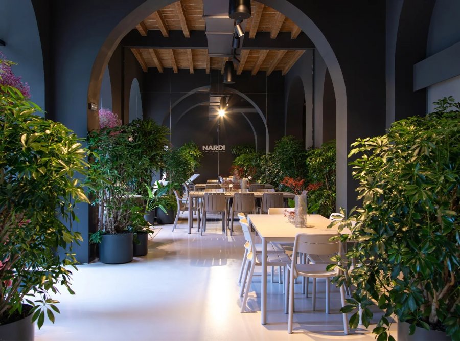 Стул пластиковый Nardi Cassia Bistrot бежевый
