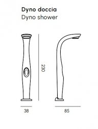 Душ уличный Dyno Mixer