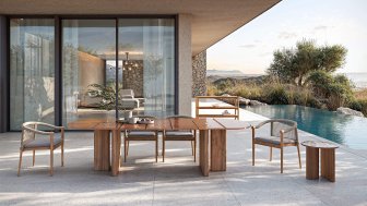 Кресло плетеное с подушкой Lodge