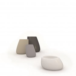 Кашпо пластиковое Stone Basic