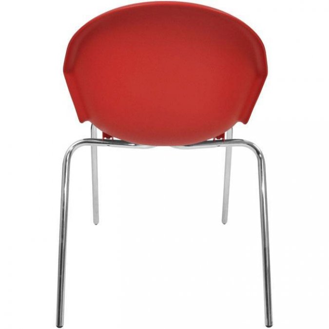 Стул пластиковый Italseat Smile-4 красный