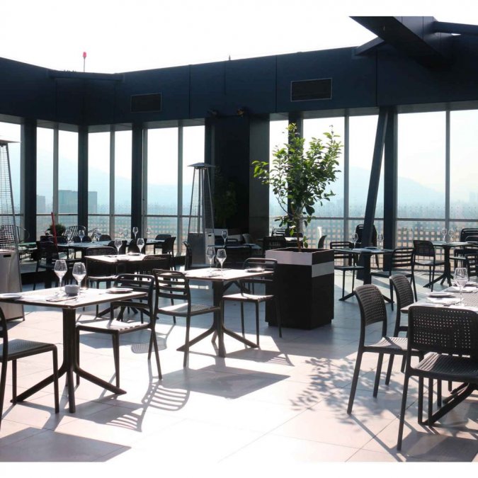 Стул пластиковый Nardi Bora Bistrot антрацит