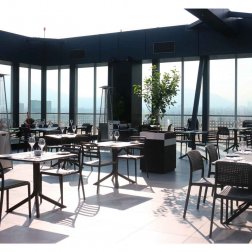 Стул пластиковый Nardi Bora Bistrot антрацит