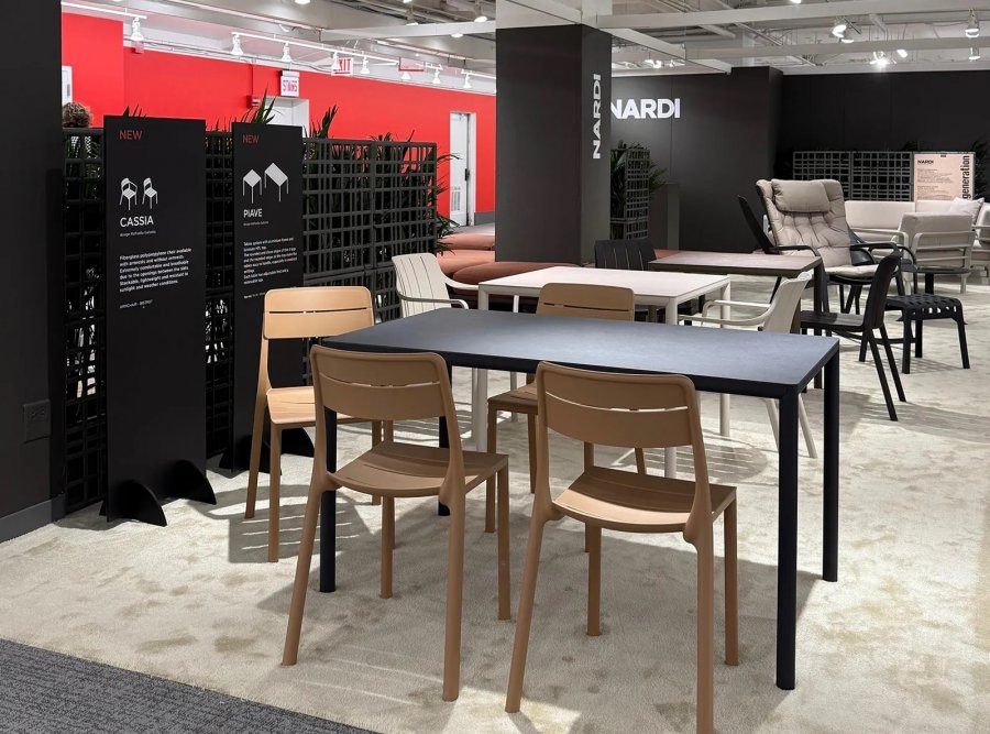 Стул пластиковый Nardi Cassia Bistrot капучино