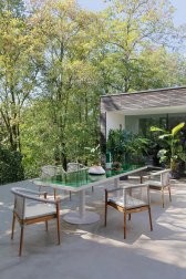 Кресло плетеное с подушкой Lodge