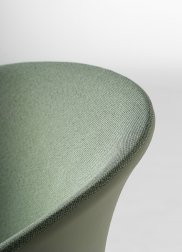 Стул барный с обивкой Kastel Kicca Plus черный