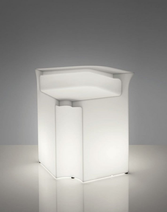 Стойка пластиковая барная светящаяся Break Corner Lighting