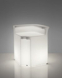 Стойка пластиковая барная светящаяся Break Corner Lighting