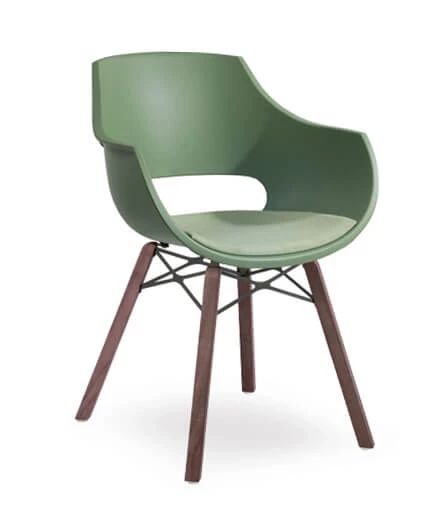 Кресло пластиковое с обивкой Opal Wox Pro Soft Iroko
