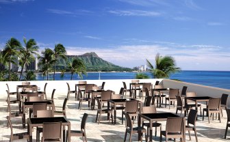 Стул пластиковый плетеный Siesta Contract Florida коричневый