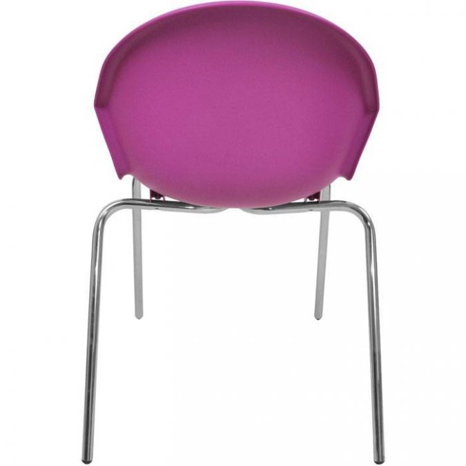 Стул пластиковый Italseat Smile-4 фиолетовый