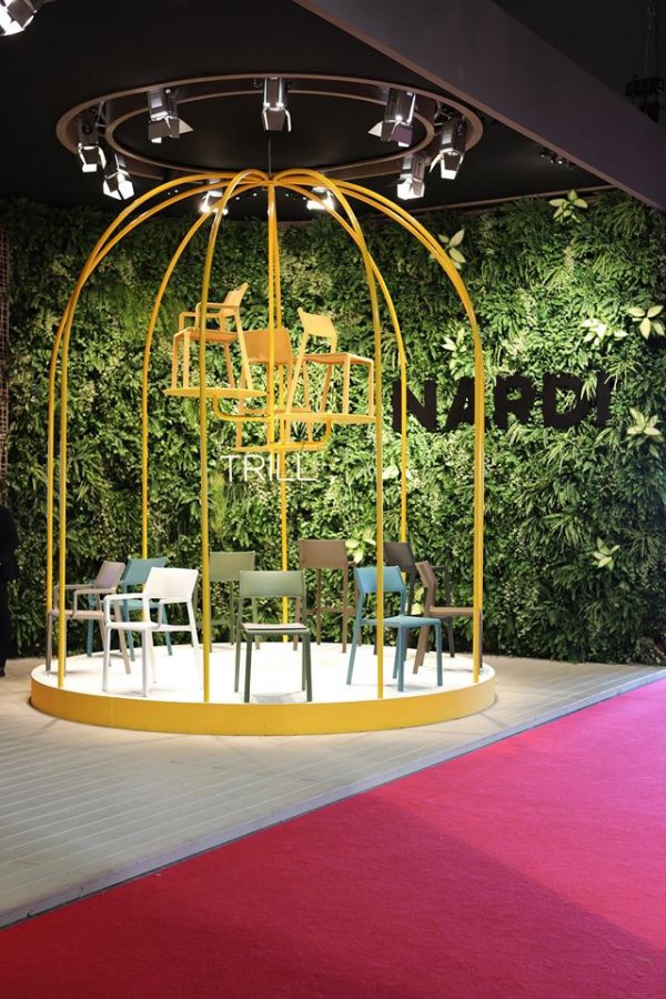Кресло пластиковое Nardi Trill Armchair белый