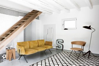 Диван трехместный Officina