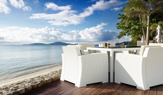 Стол пластиковый плетеный Tahiti