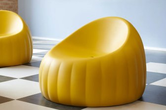 Кресло пластиковое мягкое Gelee Lounge Standard