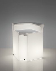 Стойка пластиковая барная светящаяся Break Corner Lighting