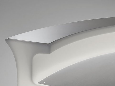 Столешница стальная на верх барной стойки Break Bar Top