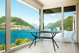 Стол пластиковый Air Table 140, черный, 1400х800х740 мм
