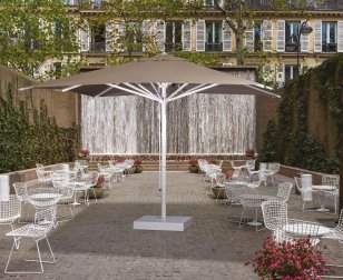 Зонт профессиональный телескопический 3х3 м Verona Starwhite