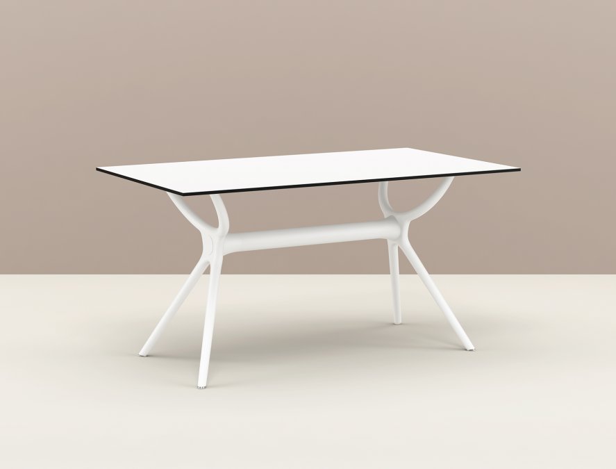 Стол пластиковый Air Table 140, белый, 1400х800х740 мм