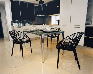 Кресло прозрачное Siesta Contract Crystal
