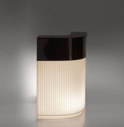 Стойка пластиковая барная светящаяся Cordiale Corner Art Deco Lighting
