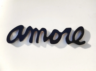Фигура пластиковая Надпись Amore Message