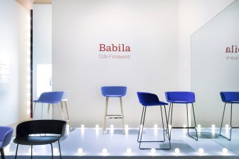 Стул пластиковый барный Babila