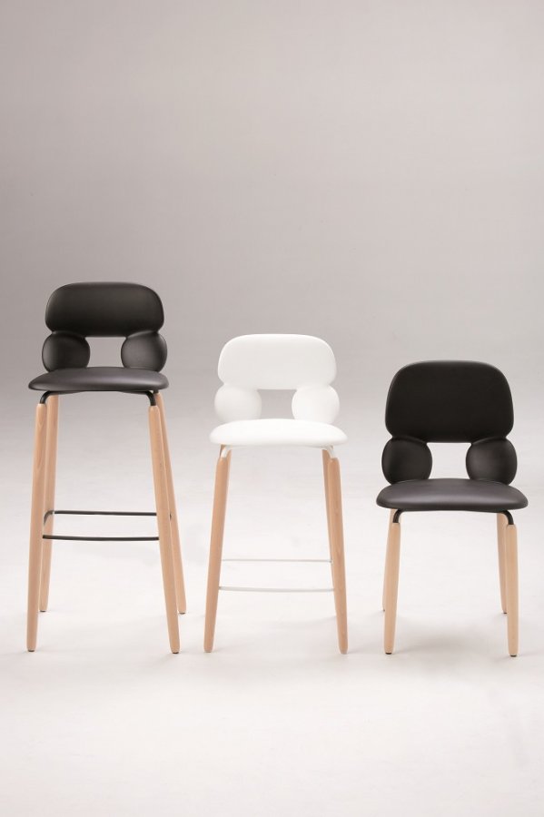 Стул барный пластиковый Chairs & More Nube W-SG-80