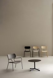 Кресло лаунж с обивкой Kiyumi Fabric LO