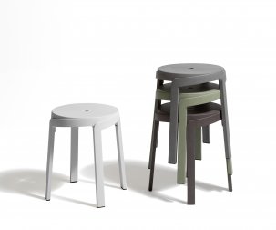 Табурет пластиковый Nardi Stack Mini терра