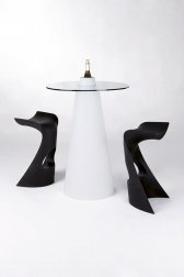 Стол пластиковый барный светящийся Peak Lighting