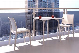 Стул пластиковый Siesta Contract Maya белый