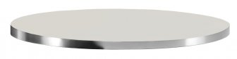 Столешница круглая Laminate Chromed Edge