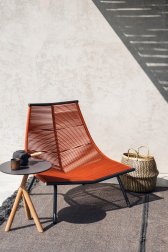 Кресло лаунж плетеное Laze 002