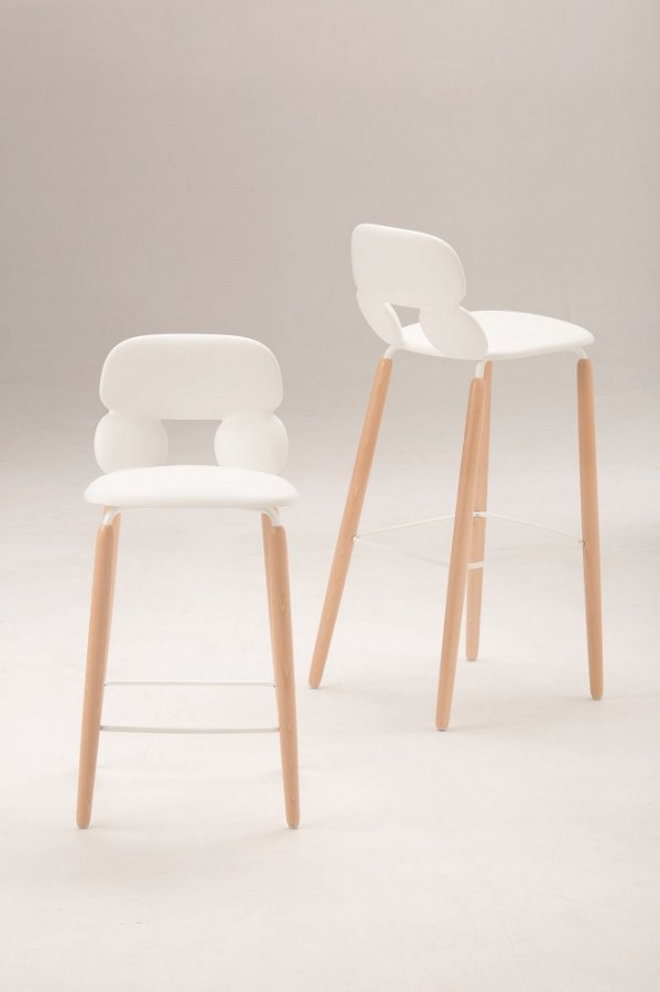 Стул барный пластиковый Chairs & More Nube W-SG-80
