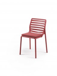 Стул пластиковый Nardi Doga Bistrot марсала