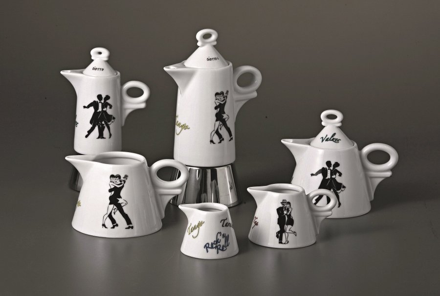 Кофеварка гейзерная на 2 порции, деколь Ritmo Espresso