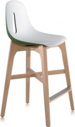 Стул полубарный пластиковый Chairs & More Gotham W-SG-65