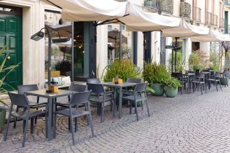Стул пластиковый Nardi Trill Bistrot антрацит
