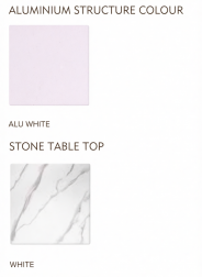Столик каменный кофейный Venice Stone