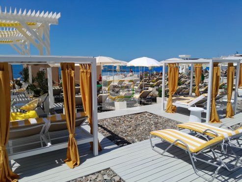 Пляж отеля Pullman Sochi Centre, г. Сочи