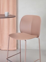 Стул пластиковый барный Scab Design Mentha Go Green карамельный