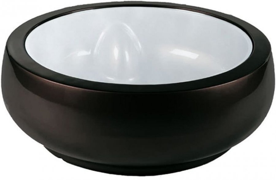 Столик пластиковый журнальный со стеклом Chubby Side Table Pop