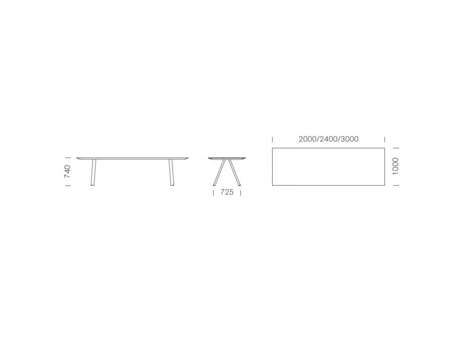 Стол ламинированный Arki-Table Outdoor